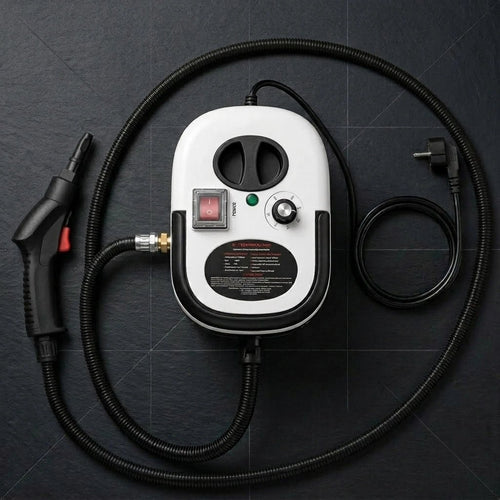 KITechnik UltraSteam Pro - Tragbarer Hand - Dampfreiniger für Haushalt & Fugen - KITechnik
