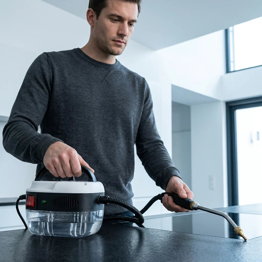 UltraSteam Pro Dampfreiniger für Motorraum, Werkstatt und Haushalt