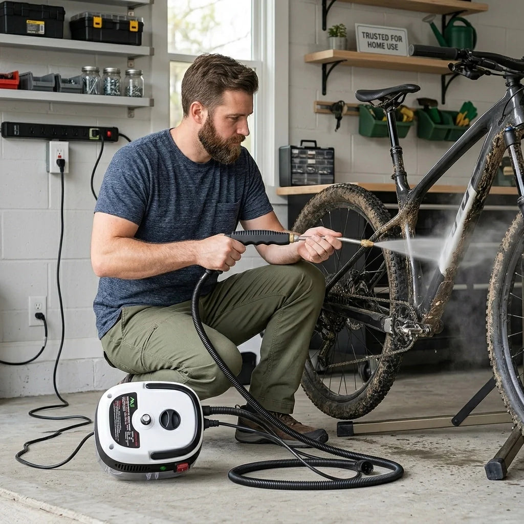 UltraSteam Pro Dampfreiniger Seitenansicht – KITechnik